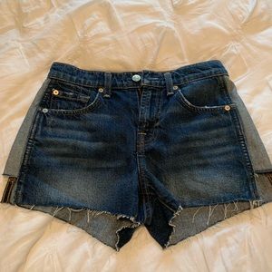 7 for all mankind denim shorts